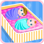 icon Newborn twins girls games