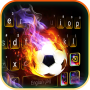 icon Fire Soccer Keyboard Backgroun