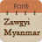 icon Zawgyi Myanmar Fonts Free 14.0