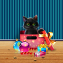 icon Christmas Kitten Live Wallpaper