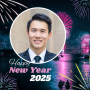 icon New Year Photo Frame 2025
