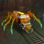 icon Merge Horror Spider Train